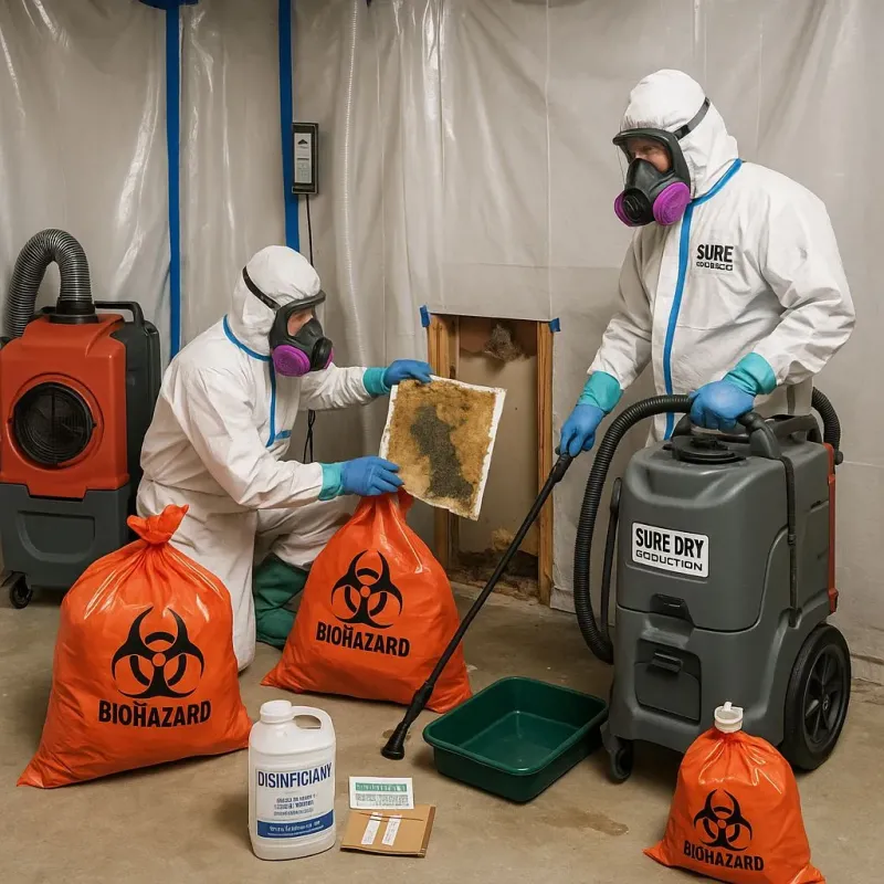 Contaminated Water Handling Protocols process in Coon Rapids, MN